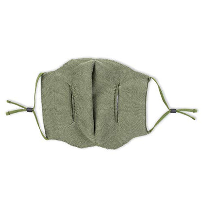 Wembley Adjustable and Washable Face Mask for Adults and Kids - color: Olive, size: 1 Count (Pack of 1)