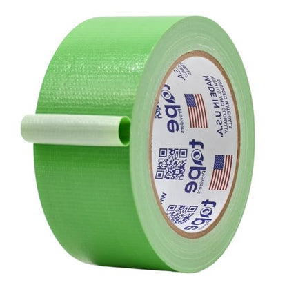 MAT Duct Tape Light Green Industrial Grade, 2 inch x 60 ft. Waterproof, UV Resistant for Crafts, Home Improvement, Repairs, & Projects - color: Light Green