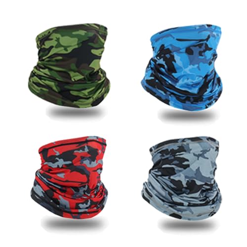 Ezovino Neck Gaiter Face Mask,Sun Cooling Scarf,Balaclava Bandana Cover for Men Women - color: Multicoloured 05
