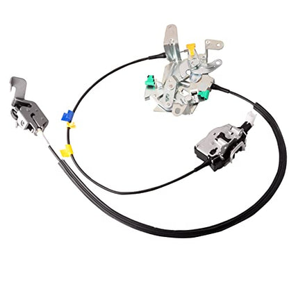 Rear Left Door Latch Assembly Compatible for Ford F250 F350 Super Duty 2008-2016 Driver Side Rear Door Latch Kit - size: F250 08-16 Rear Left