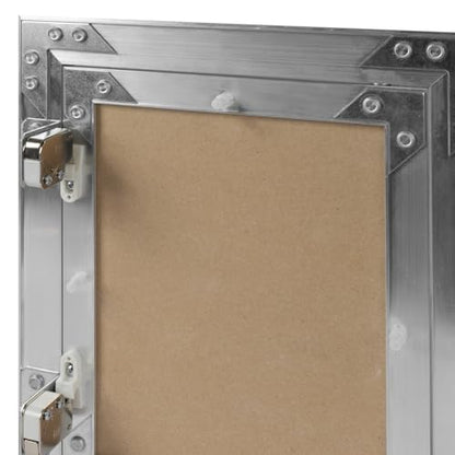 8" x 10" Waterproof Drywall Access Panel, Tileable and Paintable Ceiling and Wall Access Panel for Drywall, Wire Cover for Wall Covering Panels, Push to Open, Flush-Mount Wall Hole Cover - size: 8x10 Inch