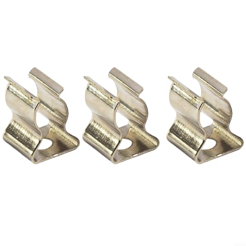 10 Pack Heavy Duty Manganese Steel Spring Terry Clips Wall Mount Tool Holders for Garage, Shed, and Workshop Organization, Fits 0.24 to 2 Inch Handles(6mm) - size: 6mm