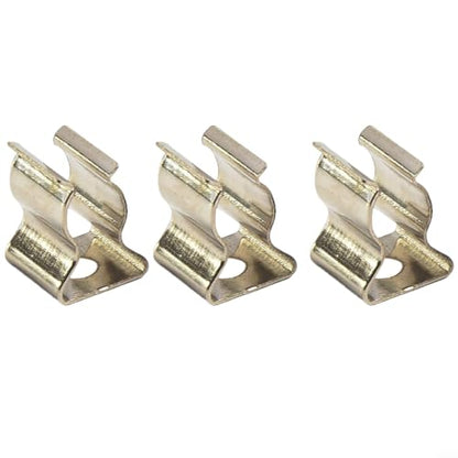 10 Pack Heavy Duty Manganese Steel Spring Terry Clips Wall Mount Tool Holders for Garage, Shed, and Workshop Organization, Fits 0.24 to 2 Inch Handles(6mm) - size: 6mm