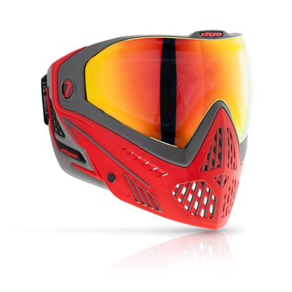 Maddog Dye i5 Thermal Anti-Fog Paintball Airsoft Mask Goggle System Combo with Microfiber Bag | Safety Certified Protection - color: Shadow Fire