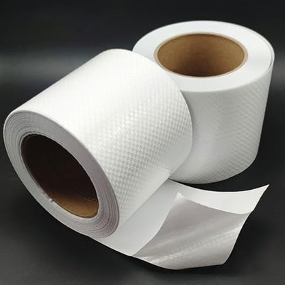 Repair Tape for Tonnage Bag, Heavy Duty Fabric Patch for Awning, RV Roof, Underbelly, Tarp, Tent, Sail, Boat Cover, Outdoor Multipurpose Extra Strong White Repair Patch for Industrial & Outdoor Use