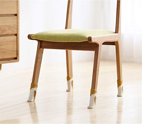 Ulalaza 32Pcs Chair Leg Floor Protectors Knitted Furniture Feet Non-Slip Wear-Resistant Noise-Reducing Chair Covers Caps Set (Style 1-cat paw) - color: Style 1-cat Paw