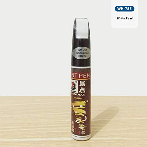 Fill Paint Pen Car Scratch Repair Black Touch Up Paint Special-purpose Paints Touch-up Pen Multi-color Optional for Various Cars (White Pearl) - color: white pearl