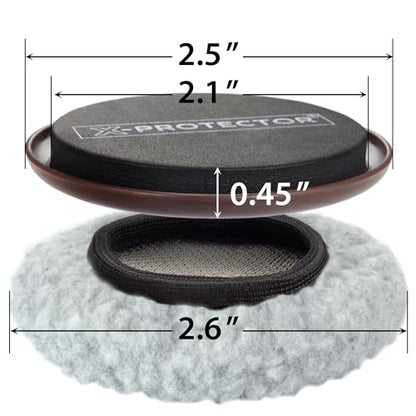 Furniture Sliders X-PROTECTOR - 8+8 Pack 2 1/2” - Multi-Surface Furniture Sliders for Carpet & Hard Floors - 8 Furniture Movers for Carpeted Floors and 8 Hardwood Socks - Move Your Furniture Easily! - size: 8+8 Pack 2 1/2 in (Grey)