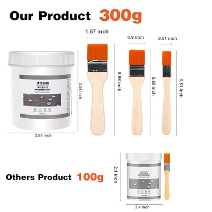 64 OZ (1800g) Jaysuing Invisible Waterproof Agent, Waterproof Sealant, Transparent Rainproof Coating, Water-Resistant Anti-Leakage Agent, Transparent Repairing Leak Water-Resistant Adhesive - style: 64OZ