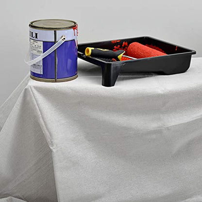 Bates- Canvas Drop Cloth - 9x12, Paint Tarp for Painting (Pack of 2) - size: 12 x 9 ft (Pack of 2)