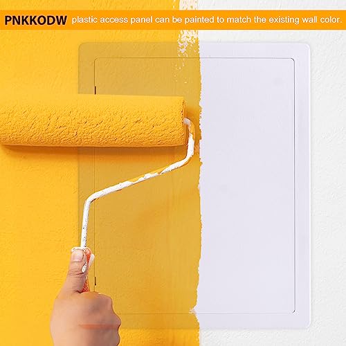 Plumbing Access Panel - 12 x 16 Inch Plastic Access Door, Removable Wall & Ceiling Reinforced, Durable White - size: 12 x 16 Inch