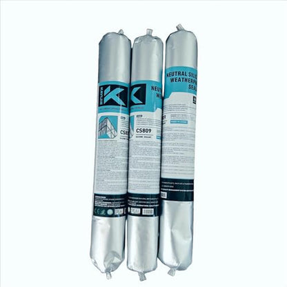 Silicone Caulk & Sealant Clear, Waterproof Silicone Sealant, Shrink & Crack Proof, Silicone Caulking for Kitchen, Bathroom, Interior & Exterior Use, 10.1 FL OZ/300ML