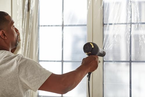 Duck Brand Winter Window Insulation Kit – Window Seal Rolled Shrink Film Covers Up to 15 3’ x 5’ Windows – Window Tape Included – Easy Indoor Installation - Clear - 15-Pack (288069) - size: 15 Windows