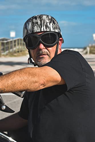 Global Vision Eyewear Big Ben Motorcycle Goggles Fit Over Most Glasses - color: Smoke