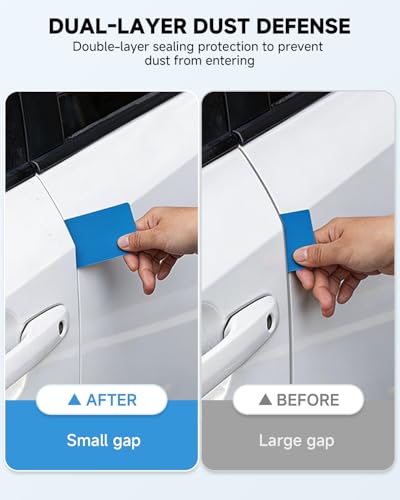 BIOOICHWeather Stripping Door Seal for Toyota RAV4 2019-2025, Rubber Seal Weather Strip Kit, Soundproof Noise Insulation Dustproof for Front/Rear Trunk A-Pillar B-Pillar Front/Rear Door (10-Pack) - size: for Toyota 2019–2025 RAV4