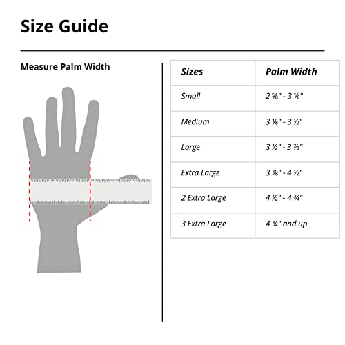 CRAFTSMAN CMMT14199 Touchscreen Compatible Unisex Silicone Grip Mechanic Gloves, Large - size: Large