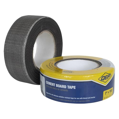 QEP 99605 Cement Board Drywall Joint Tape, 2" x 150 ft.