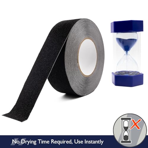 Heskins LLC Black Standard Anti Slip Tape Cut Piece 42''x42'' Sheet