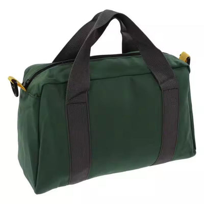 Portable Tools Bags Wide Mouth Tool Bag Canvas Waterproof High Capacity Storage Handbag for Technicians (12inch) - color: 12inch