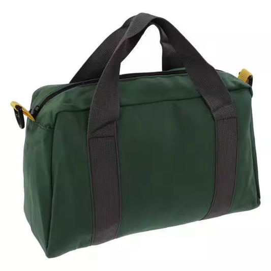 Portable Tools Bags Wide Mouth Tool Bag Canvas Waterproof High Capacity Storage Handbag for Technicians (12inch) - color: 12inch