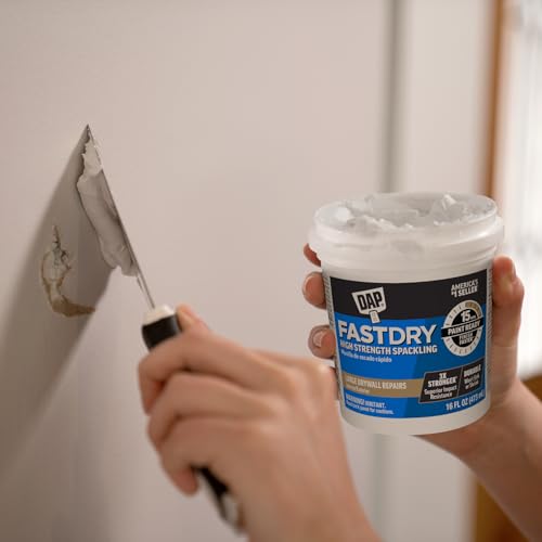 DAP Fast Dry Premium Spackling, Off White, 16 Oz (7079818440)