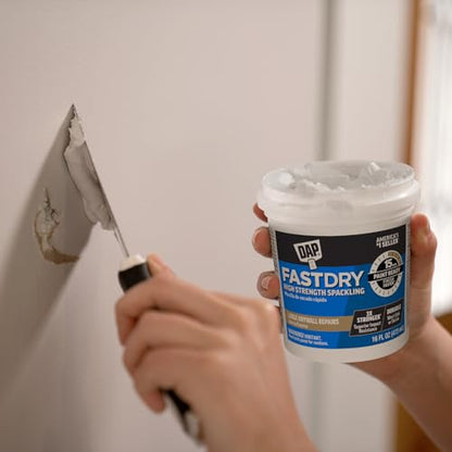 DAP Fast Dry Premium Spackling, Off White, 16 Oz (7079818440)