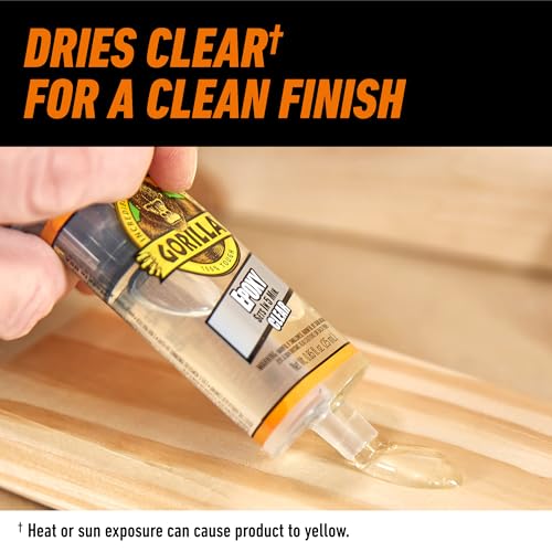 Gorilla 2 Part Epoxy (10 Pack), 5 Minute Set Syringe, 0.85 fl oz, Clear, Gap-Filling Adhesive for Metal, Wood, Ceramic, Glass and Plastics, Indoor & Outdoor Repairs - size: 10 - Pack