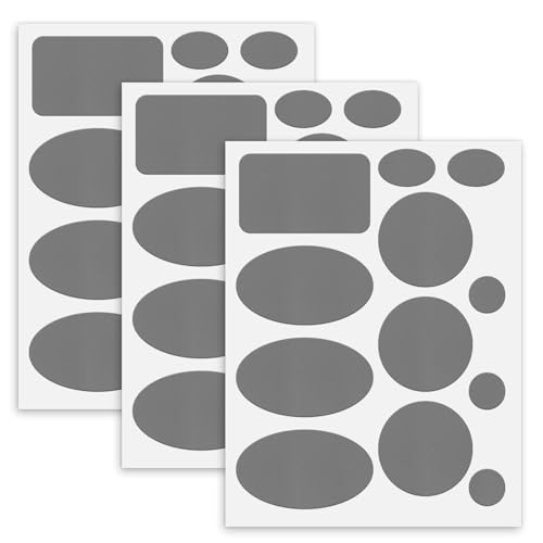 Down Jacket Patches Nylon Repair Tape Self-Adhesive Repair Patch | Pre-Cut, Waterproof Tear-Resistant Rip-Stop Nylon Fabric Patches to Fix Holes in Clothing, Sleeping Bags - color: Drak Gray