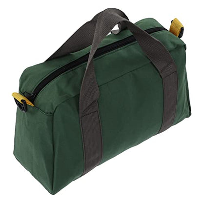 Tool Bag, Wide Mouth Design, Hand Tool Bag, Large Capacity, Waterproof, Heavy Duty, Portable Tool Tote for Vehicle Maintenance, Carpentry, Technicians (12 inch)