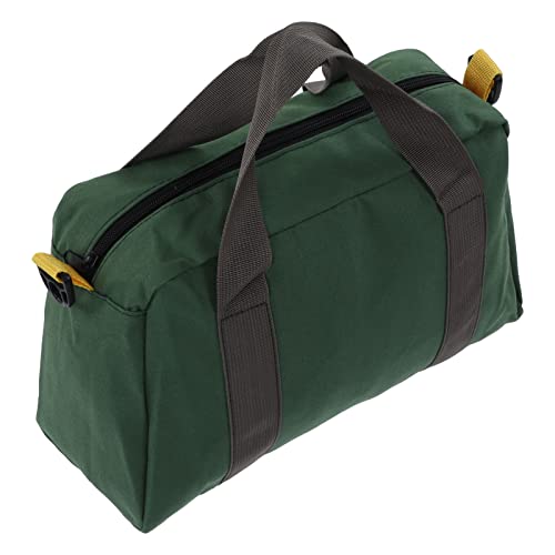 Tool Bag, Wide Mouth Design, Hand Tool Bag, Large Capacity, Waterproof, Heavy Duty, Portable Tool Tote for Vehicle Maintenance, Carpentry, Technicians (12 inch)