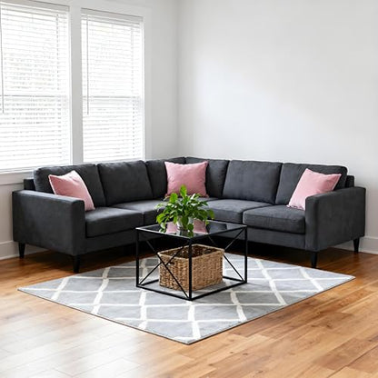 LazyMe Universal Sectional Sofa Interlocking, Sectional Couch Connectors, Sofa Connector Bracket with Hardware- 4 Sets, 8 Pieces - color: 8 Piece