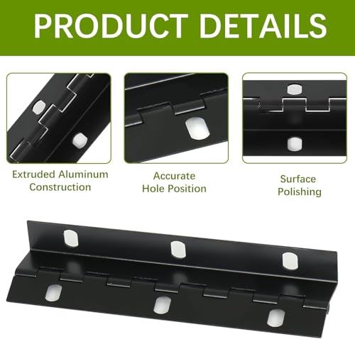 Mailbox Door Hinge Replacement Hardware for Imperial Mailbox Door,Mailbox Hinge Repair kit with Screws,2 Pack
