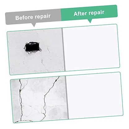 POPETPOP 3pcs Self Adhesive Wall Repair Patch Kit for Drywall Lightweight High Strength Easy to Use for Repair