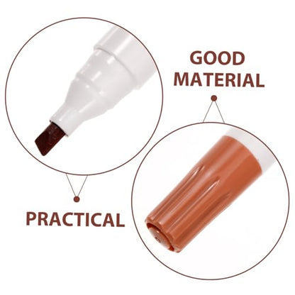 LIFKOME Hardwood Floor Scratch Repair Kit 8pcs Furniture Repair Pens Touch-up Paint Markers Wood Stains Pen for Scratch Removal