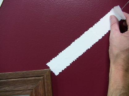 Stepsaver Products USA Made Stress Crack Tape (25' x 2") Smooth Roll (1) Easily Repair Cracks and Corners Simply Peel Stick Paint - size: 25' X 2" Smooth