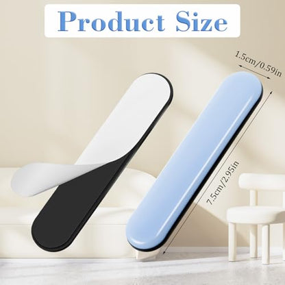 Molain 8 Pcs Furniture Slider Gliders, Self-Adhesive Rectangle Furniture Movers Sliders for Carpet Floor Protector Pads Furnitures Moving Pads for Chair Table Desk Sofa Couch