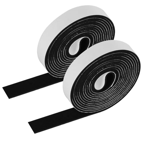 High Density Foam Tape - 1/2'' x 1/16'' x 13Ft Weatherproof Adhesive Prevent Condensation Heat Resistant Flame Retardant Weather Stripping Easy to Cut & Install & Remove for Car Doors Pipes Windows - color: White, size: 1/2'' X 1/16'' X 13ft