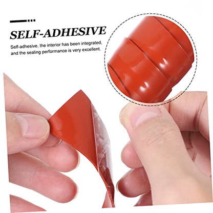 SEWACC Flexible Silicone Rubber Sealing Tape Heavy Duty Self Adhesive Plumber Sealant for Pipe Leak Repair Outdoor Weather Resistant