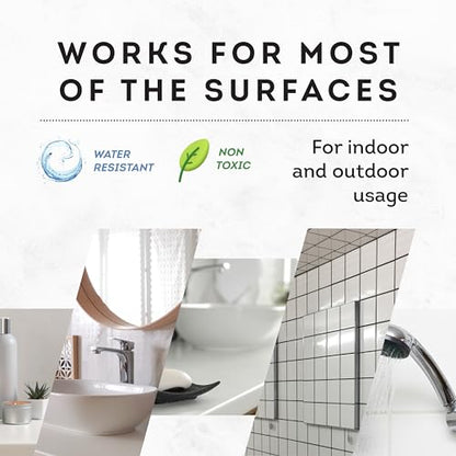 Tile Repair Kit by Stowsen - Also Works as Bathtub Repair Kit I Ideal to Fix Your Broken Chip or Crack on Marble, Corian, Porcelain and Granite Countertops - style: Compact