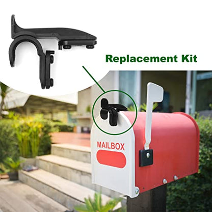 TonGass Mailbox Latch Clips Replacement Compatible with Group Standard Mailboxes, Post Mailboxes Door Latch Replacement Kit for Mailbox Repair - Easy to Install No Additional Mounting Hardware Needed