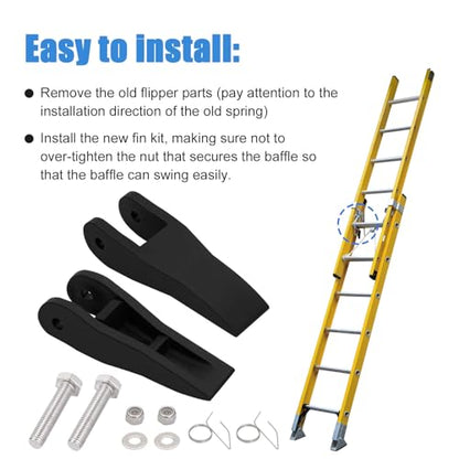 29-1 Flipper Replacement Kit for Werner/Louisville/Keller Lock Replacement kit -Telescoping Ladder Accessories - style: 29-1 Lock Kit