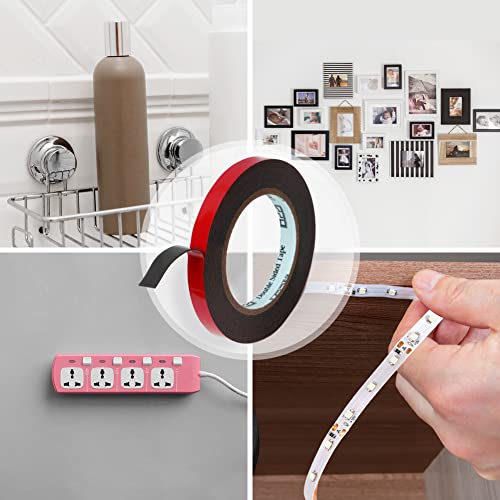 HPP Double Sided Tape, Heavy Duty Tape, Strong and Permanent for Outdoor and Indoor (0.5in x 16ft) - size: 0.5in X 16ft