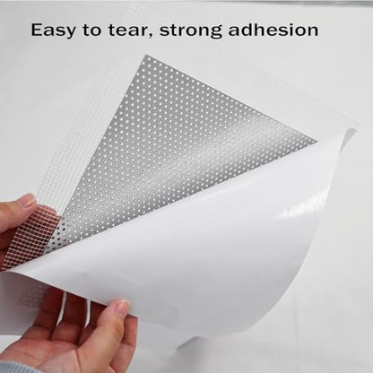 3 Pcs Wall Patch Repair Kit, Large Hole Sheet Rock Patch for Drywall, 8" x 8" Drywall Patch Self Adhesive Aluminum Wall Repair Patch Kit, Aluminum Metal Sheetrock Ceiling Dry Patch for Drywall Plaster