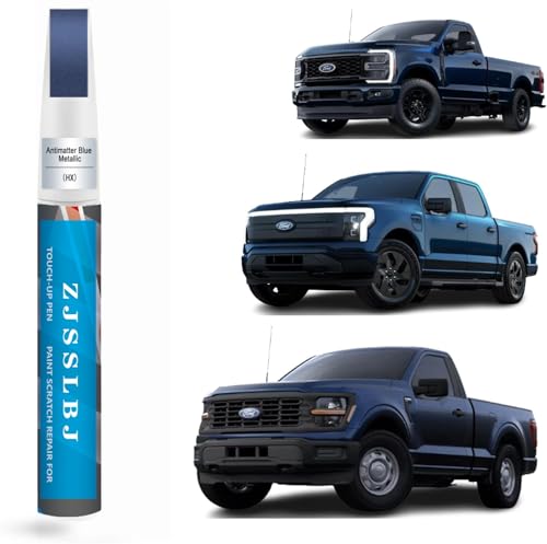 Touch Up Paint for Ford Car Paint Pen Scratch Repair Two-In-One Touch Up Paint, Premium Car Scratch Remover for Deep Scratches - color: Antimatter Blue Metallic(HX) for 2024 Ford F-150/2024 Ford F-150 Lightning/2024 Super Duty(F-250, F-350,F-450)