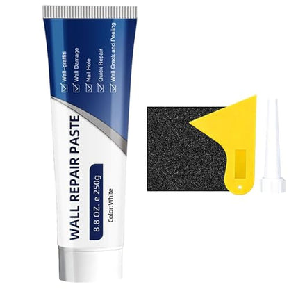 2026 New Wall Mending Agent White Spackle Wall Repair Paste Wall Repair Agent Tile Gap Filler,Drywall Patch Repair Kit with Scraper for Holes & Cracks Nail Holes, Dents & Small Damage. (1 Pcs) - color: 1 Pcs