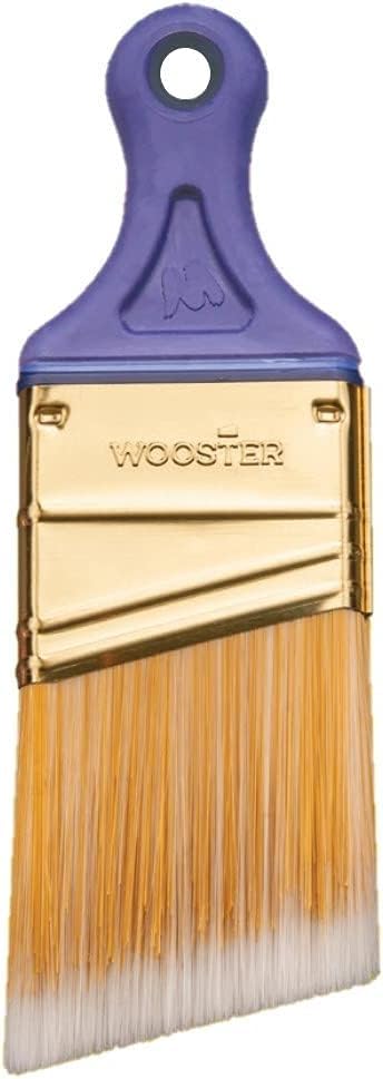 Wooster Brush Q3211-2 Shortcut Angle Sash Paintbrush, 2-Inch, White | Pack of 2 - size: Pack of 2
