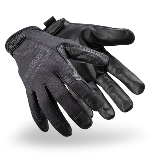 HexArmor Cut-Resistant Safety Work Gloves | HexBlue Series - color: 2137 | Superfabric Palm and Fingers, size: Medium