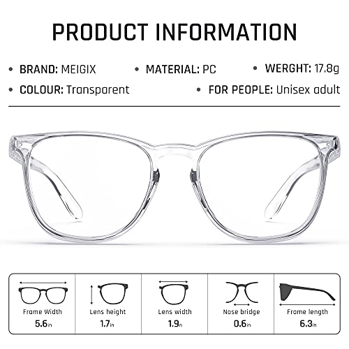 Stylish Safety Glasses, Clear Anti-Fog Anti-Scratch Protective Glasses For Men And Women - color: Clear