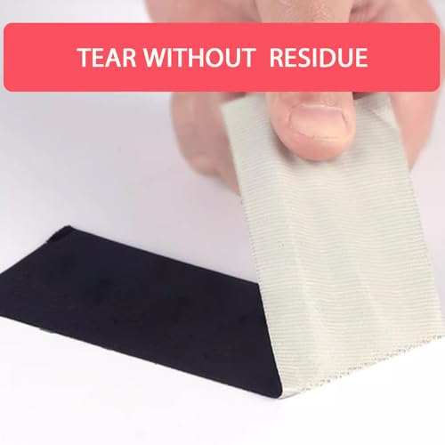 3-Pack Duct Tape Heavy Duty Black Waterproof, 66 Yards x 1.88 Inch Total Strong Adhesive Duct Tape No Residue Bulk for Home Use, DIY, Projects, Outdoor Repairs Tear by Hand - color: Black