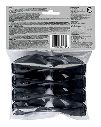 3M Reader Safety Glasses and Lens - color: Gray, size: 4 Pack
